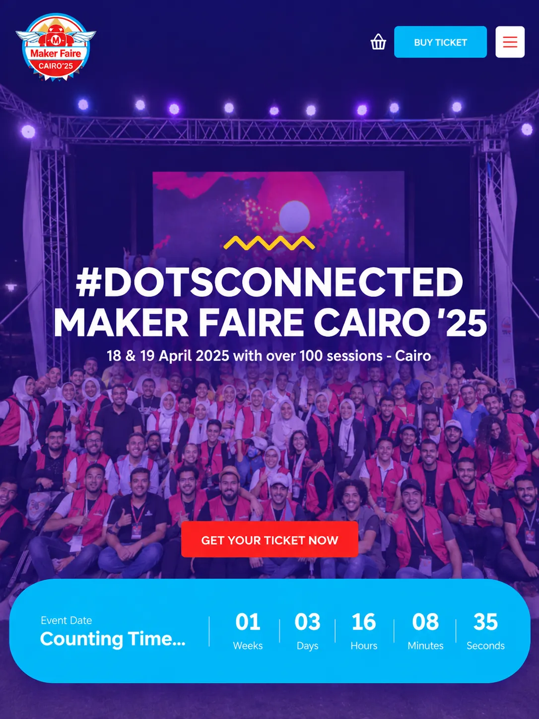 Maker Faire Cairo project screenshot